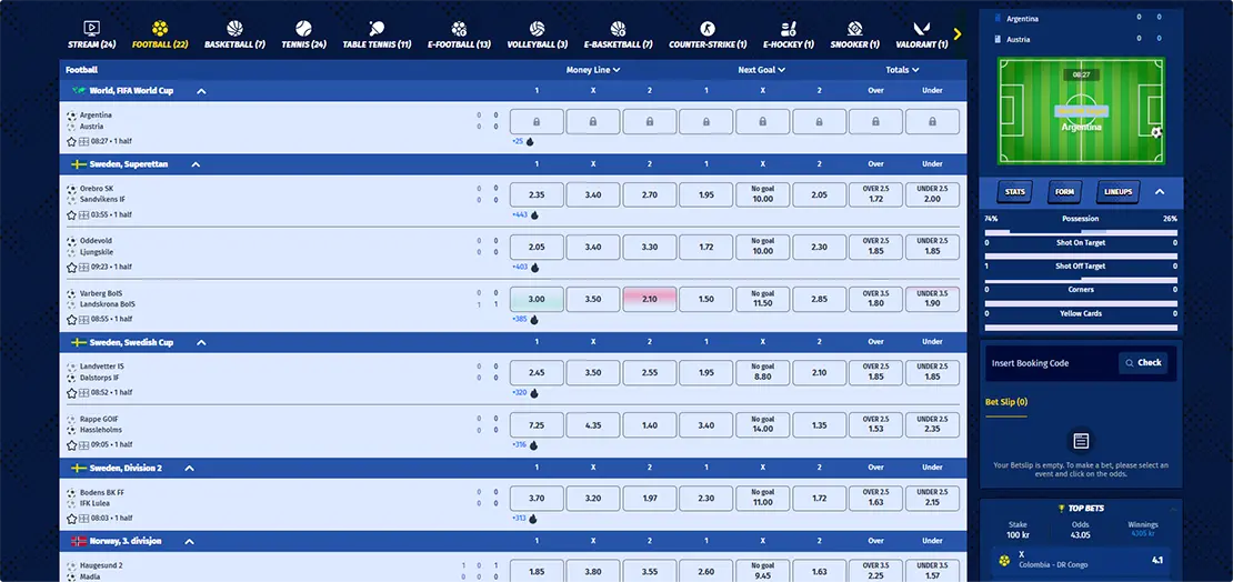 BigClash sport betting